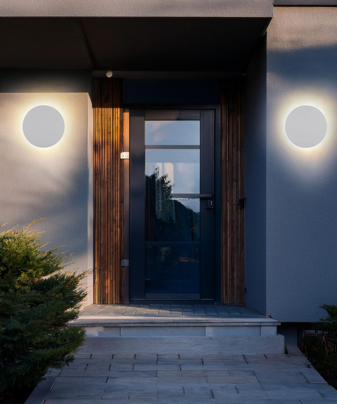 Luminaire extérieur Lamont blanc mat