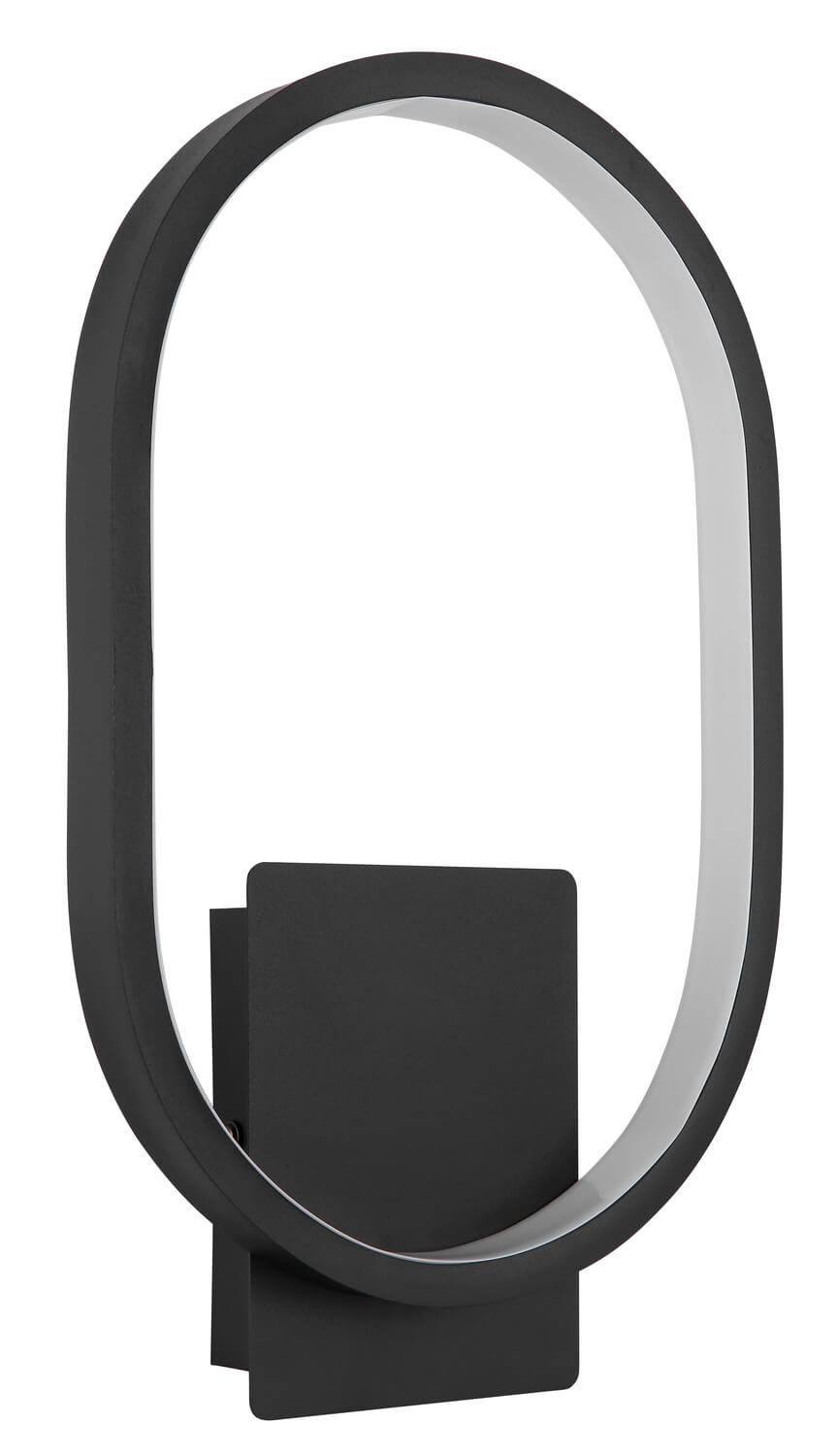 Luminaire extérieur Naggy noir mat