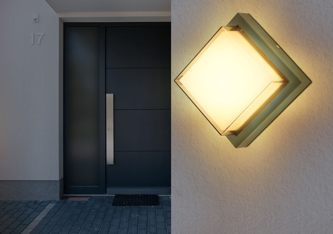 Luminaire extérieur Jalla anthracite et aluminium