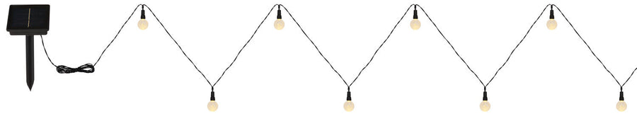 Guirlande lumineuse Solar noire mat