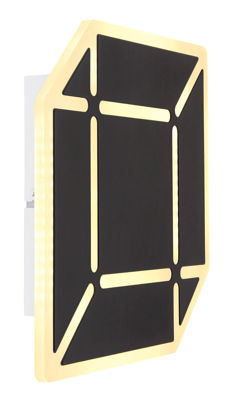 Applique murale Xolli noire mat