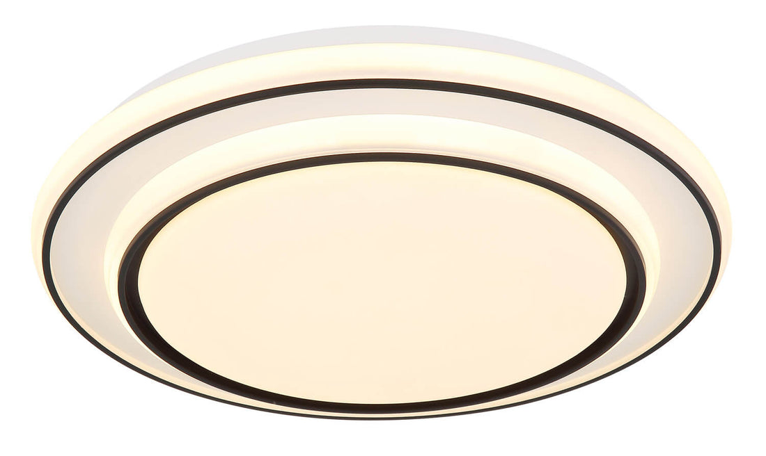 Plafonnier Logan blanc mat