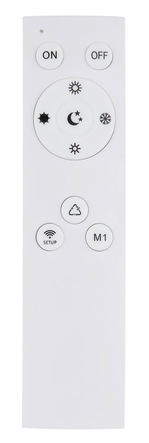 Plafonnier Jack blanc mat