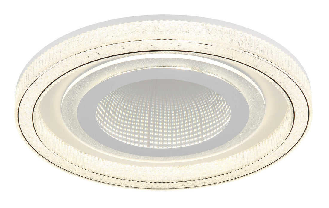 Plafonnier Alsuna blanc mat