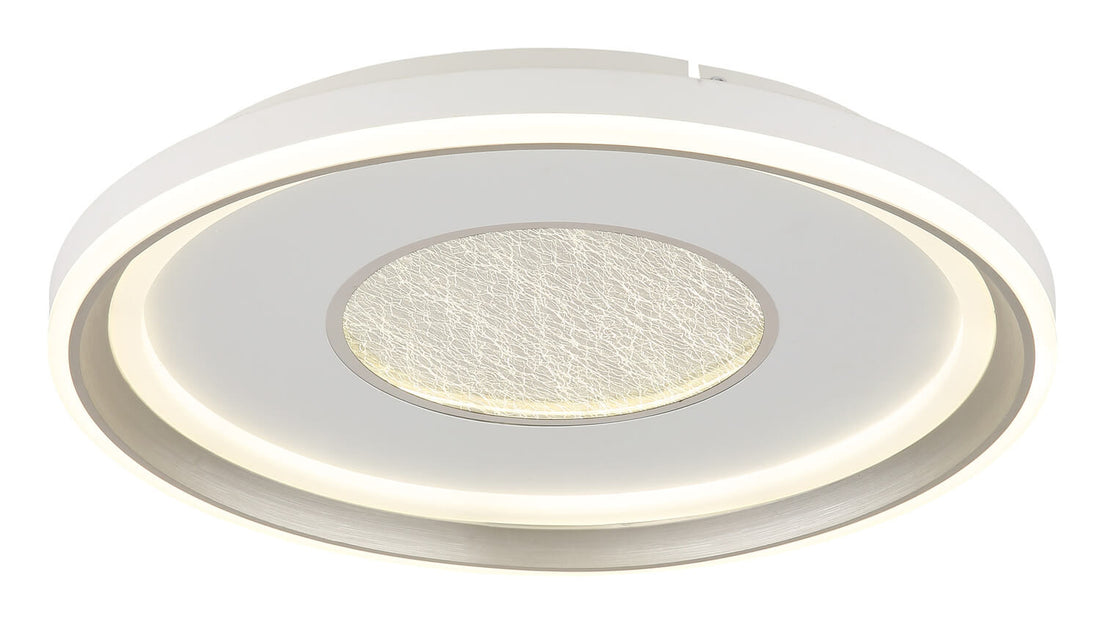Plafonnier Eila blanc mat