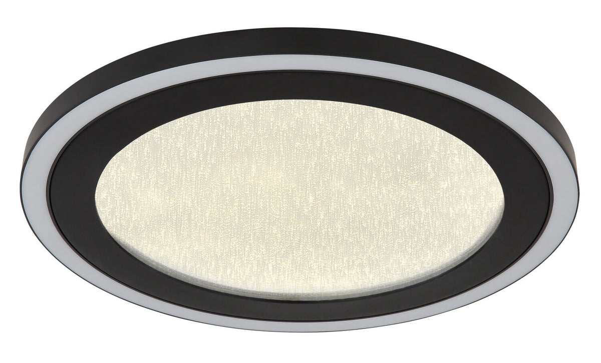 Détail du bandeau périphérique éteint, aspect gris clair légèrement dépoli