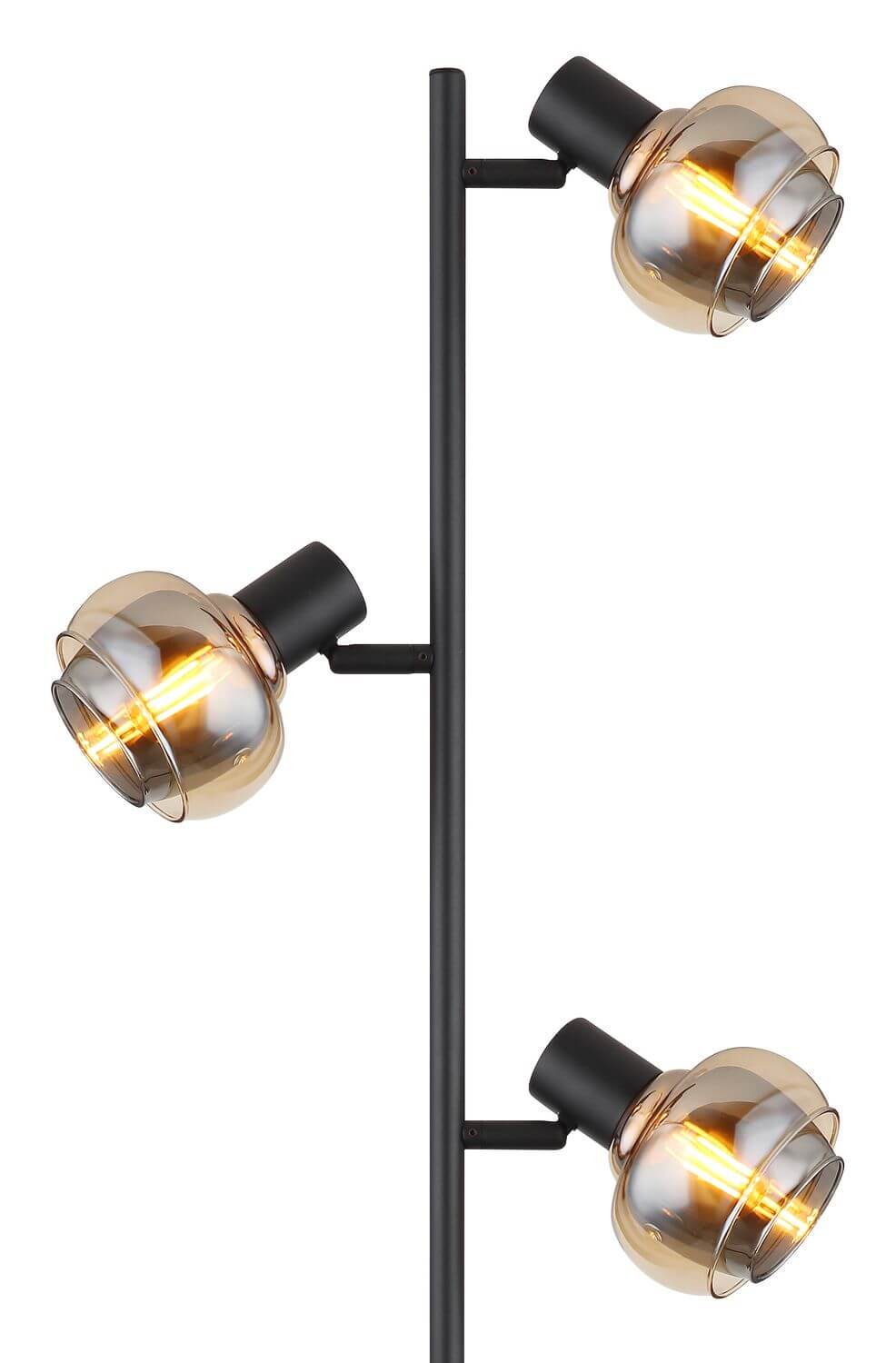 Lampadaire Tokki noir mat