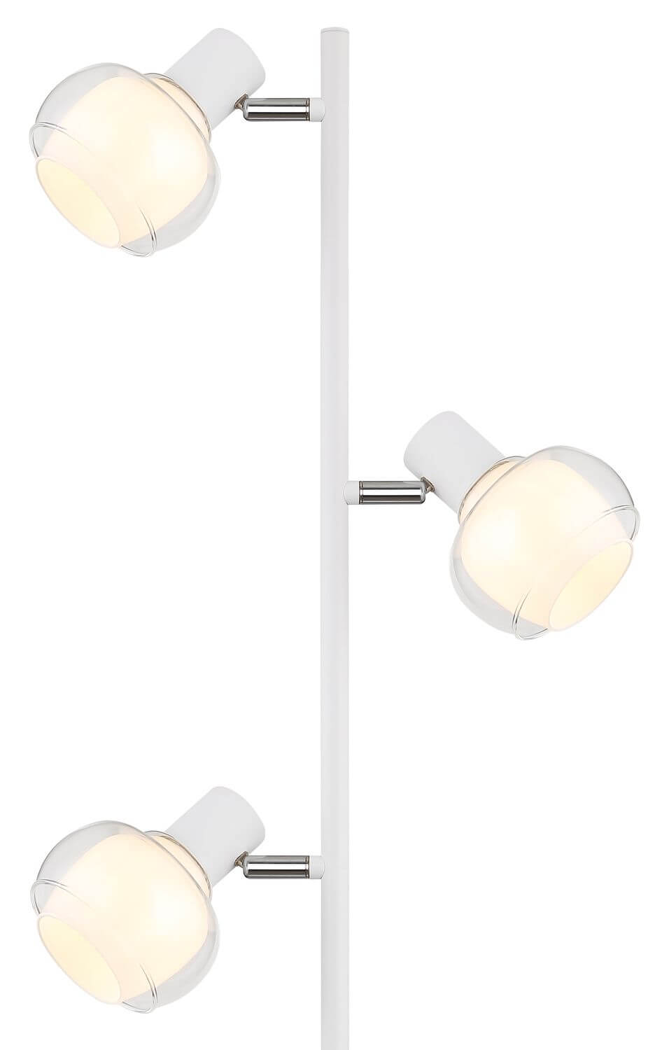 Lampadaire Tokki blanc mat