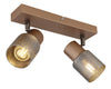 Spot Satella marron, L 26 cm