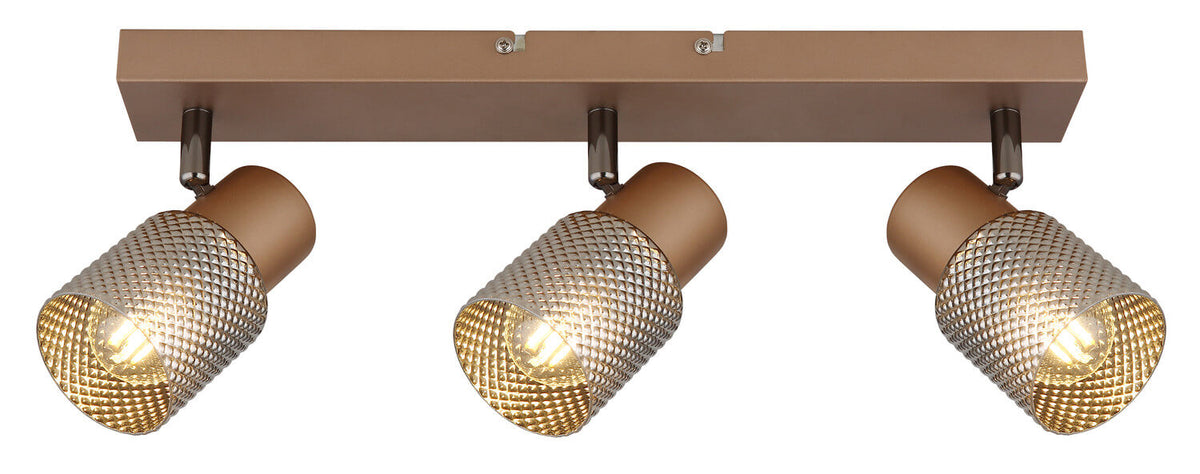 Spot Satella marron, L 41 cm
