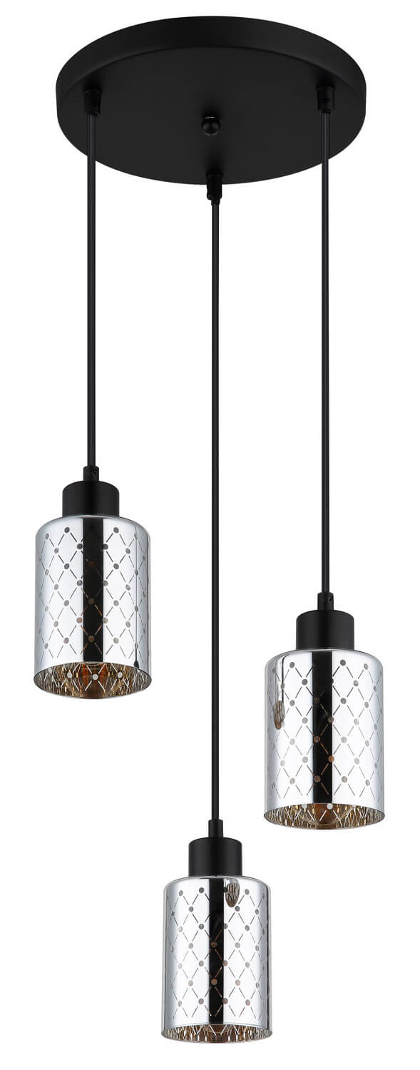 Suspension Alonso noire mat (54316-3HR)