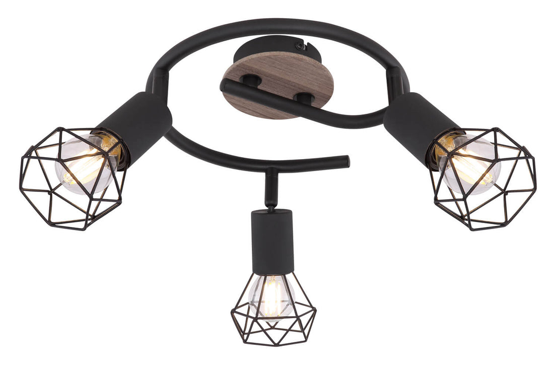 Spot LED | Xara I Noir Ø 23 cm