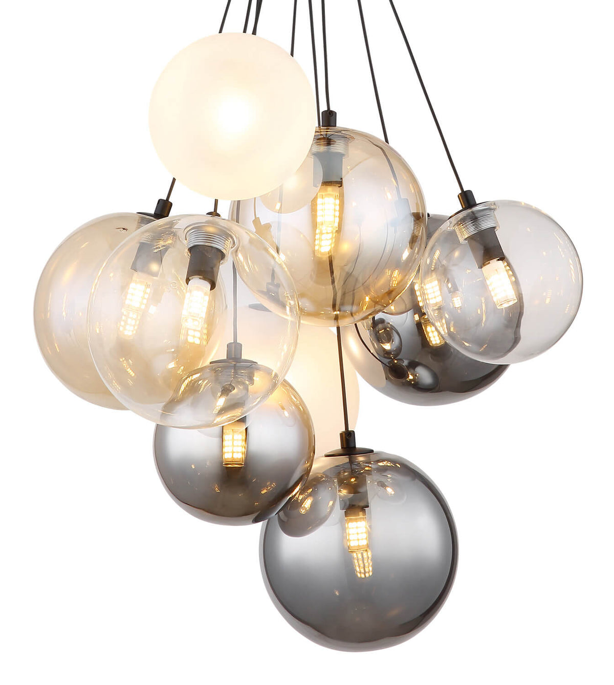 Suspension Ballgi noire mat