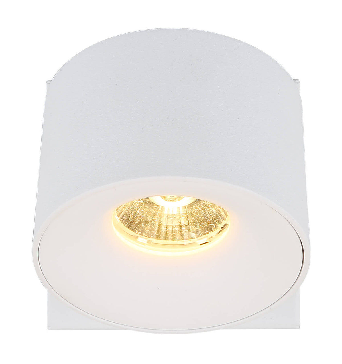 Spot Rae blanc mat, L 13 cm