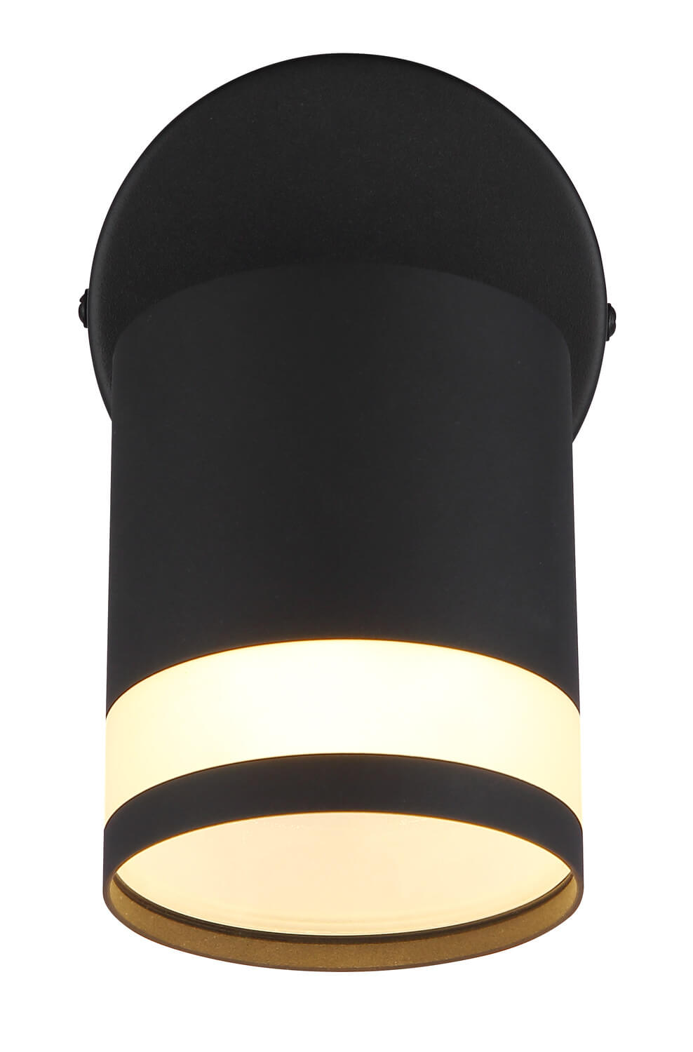 Spot Lucero noir mat, L 18,5 cm