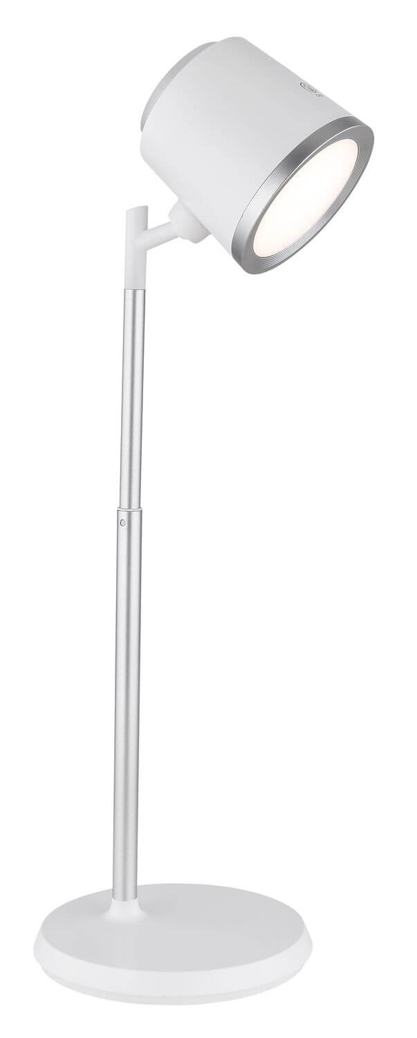 Lampe à poser Meeya blanche mat