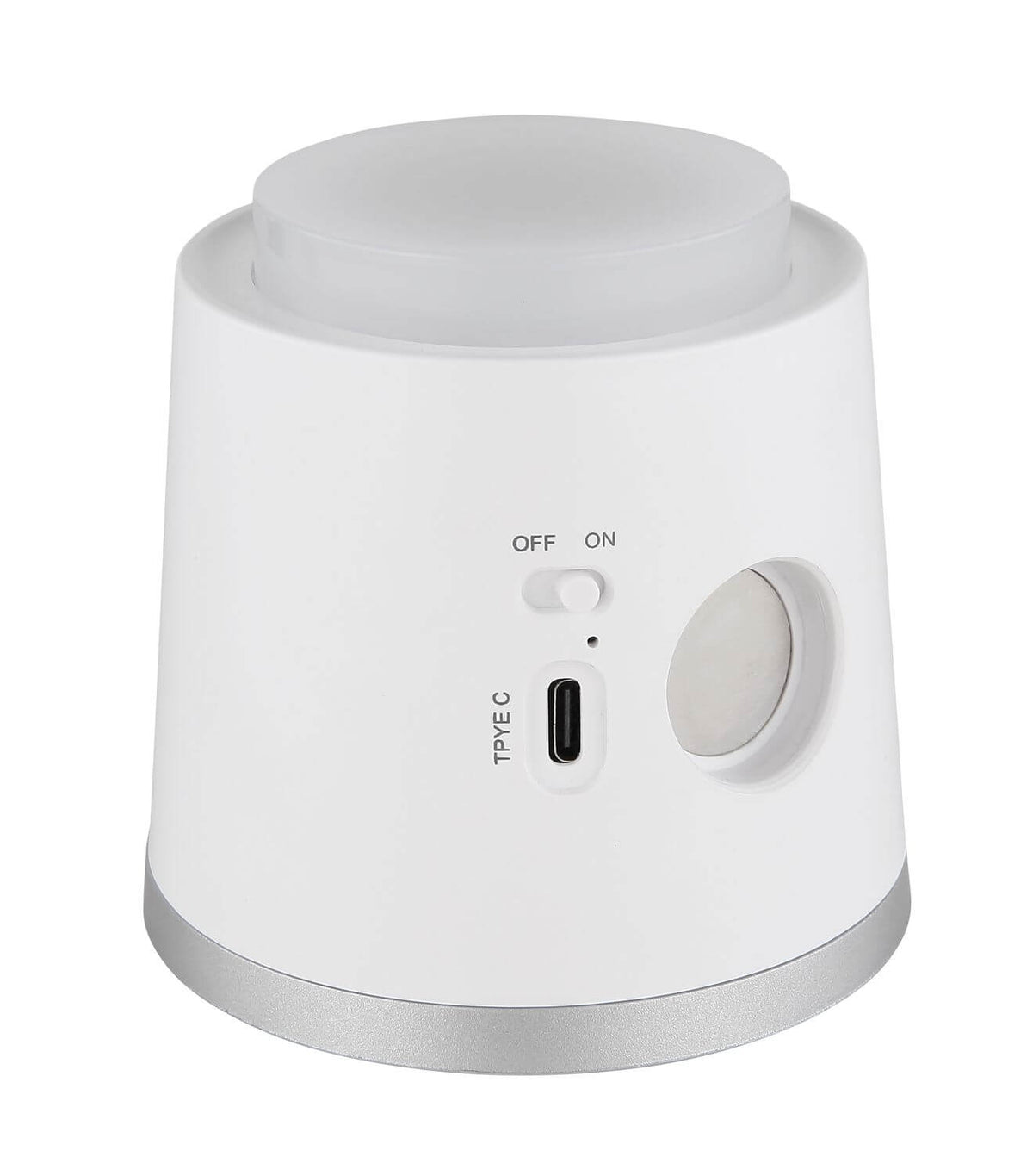 Lampe à poser Meeya blanche mat