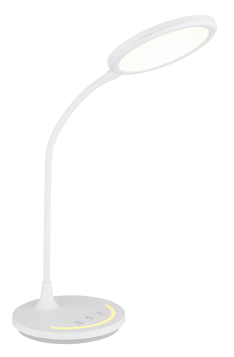 Lampe à poser Kenny blanche mat
