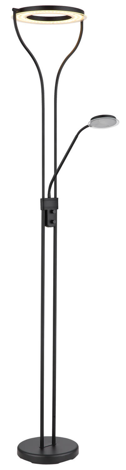 Lampadaire Ebro noir