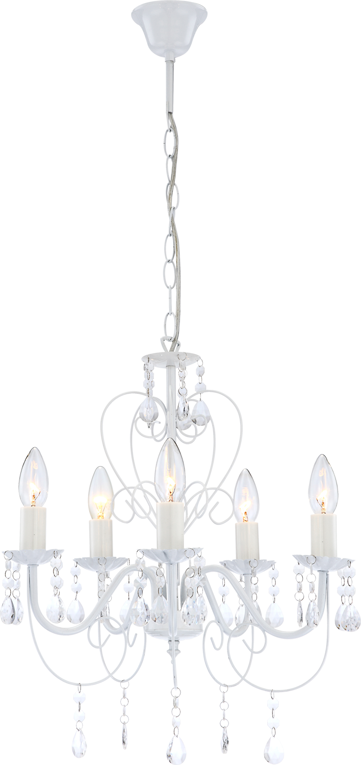 Suspension Pinja blanche