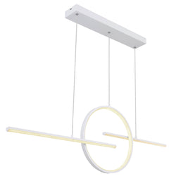 Suspension Barral blanche