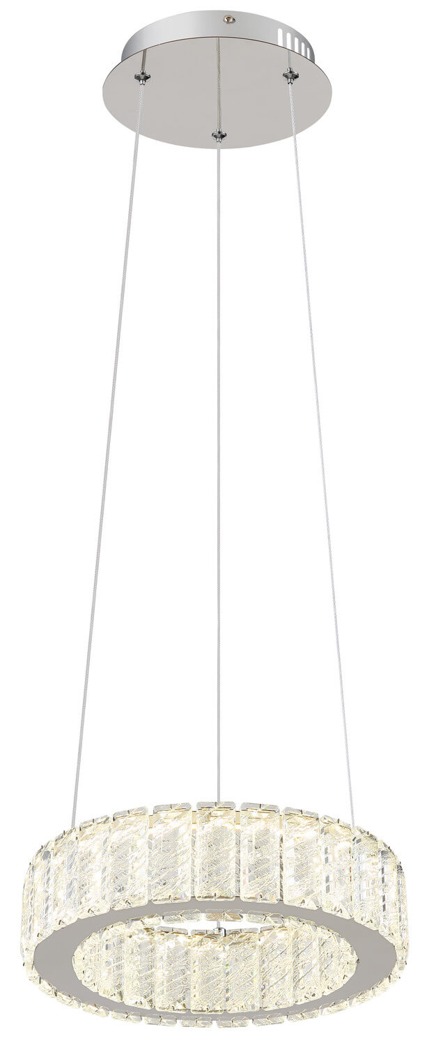 Suspension Mucky chromée
