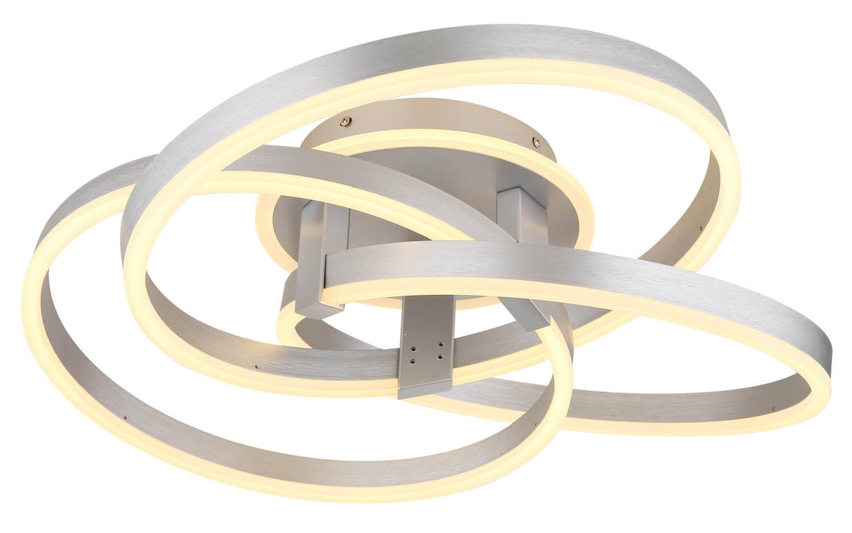 Plafonnier Herwig aluminium