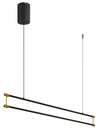 Suspension Kayson noire mat (67184-30)