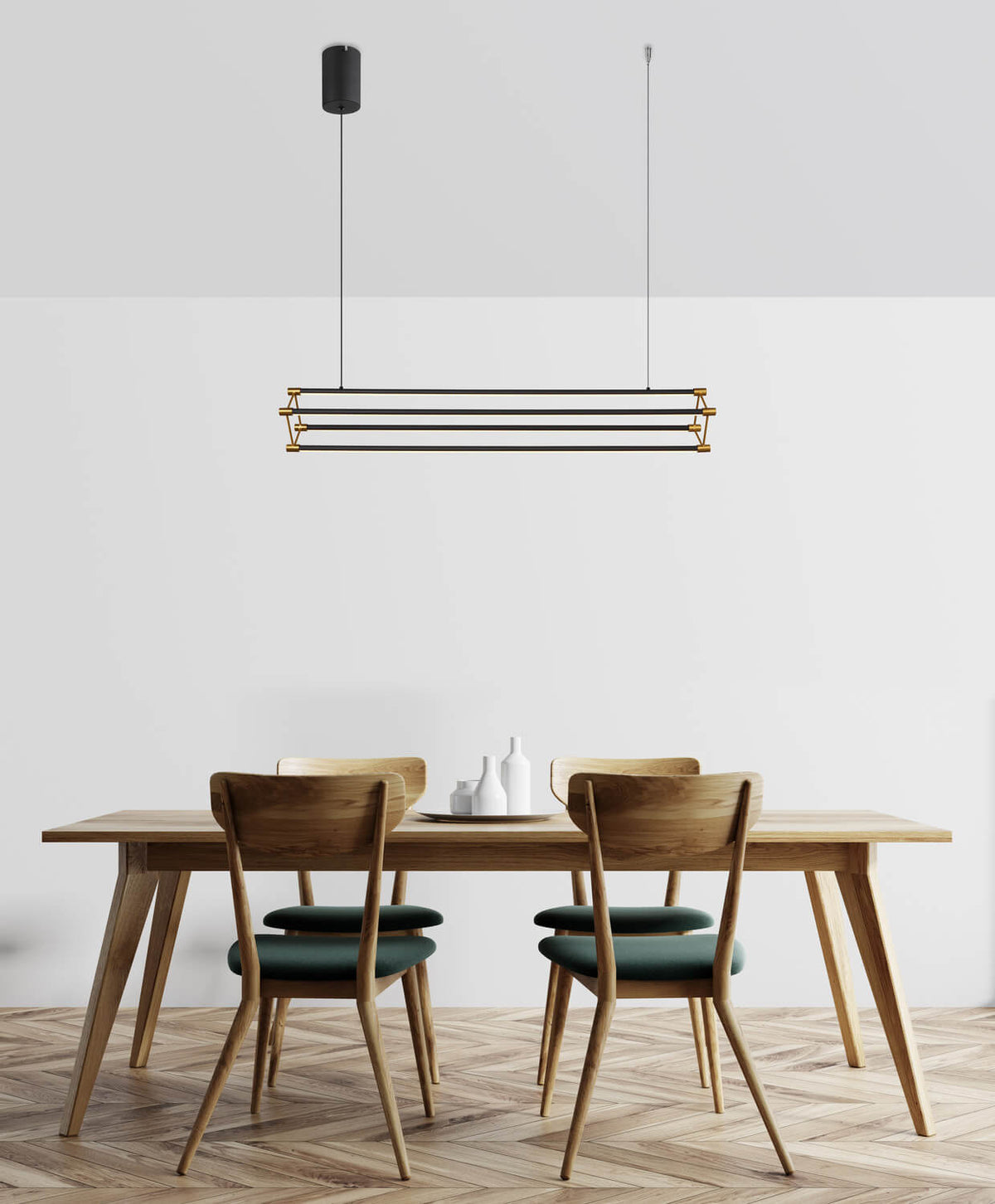 Suspension Kayson noire mat (67184-40)