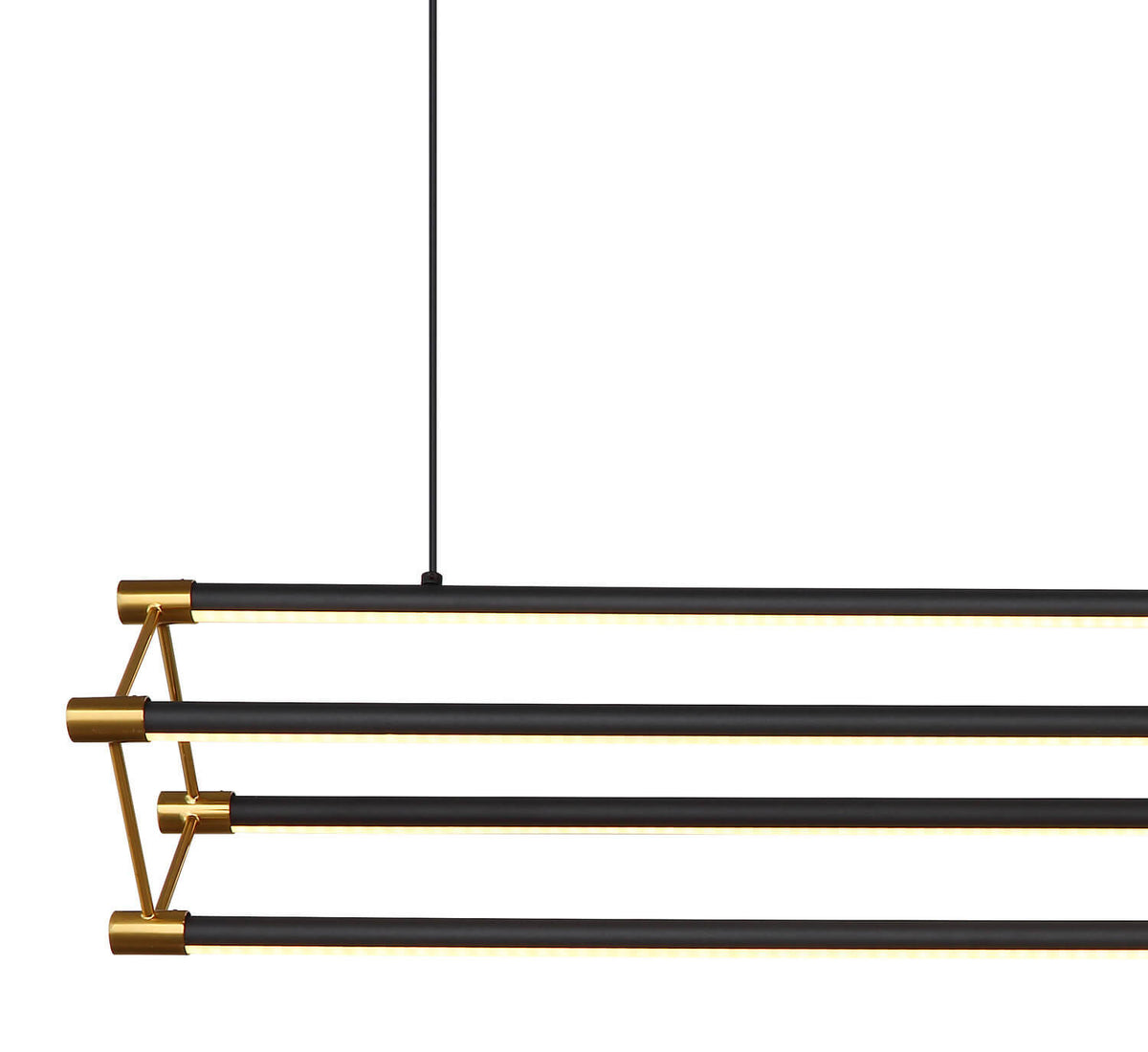 Suspension Kayson noire mat (67184-40)