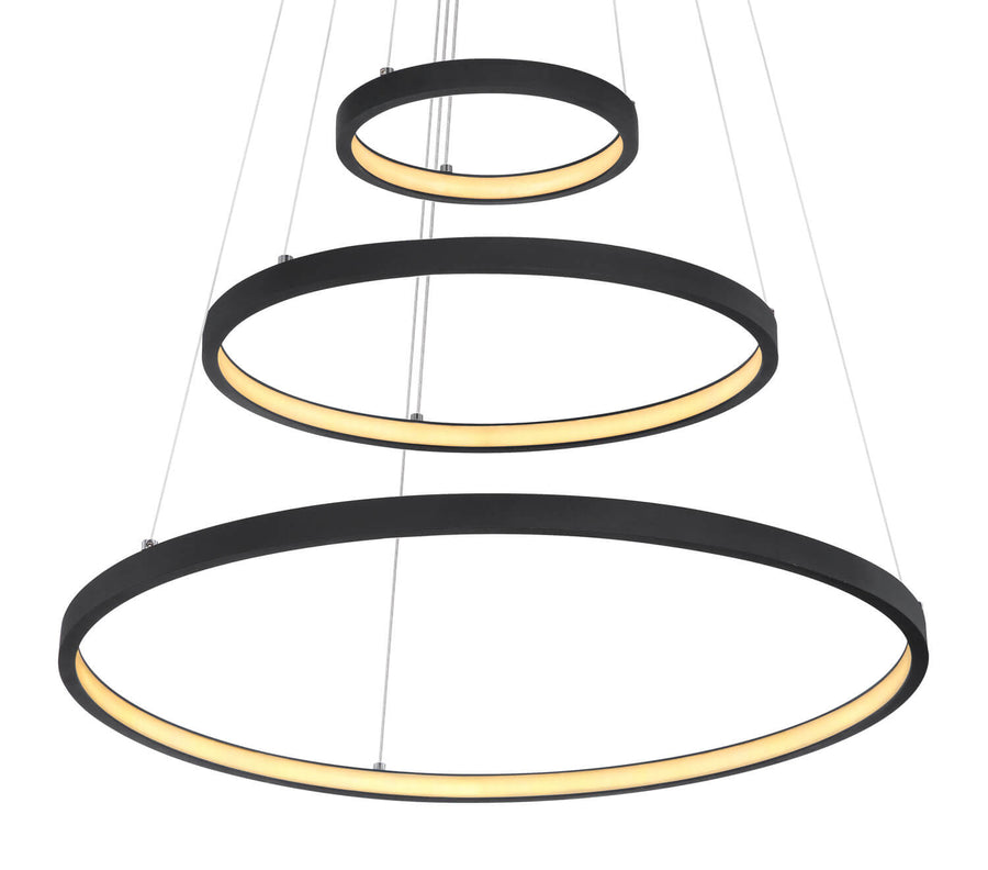 Suspension Ralph noire mat (67192-57B)