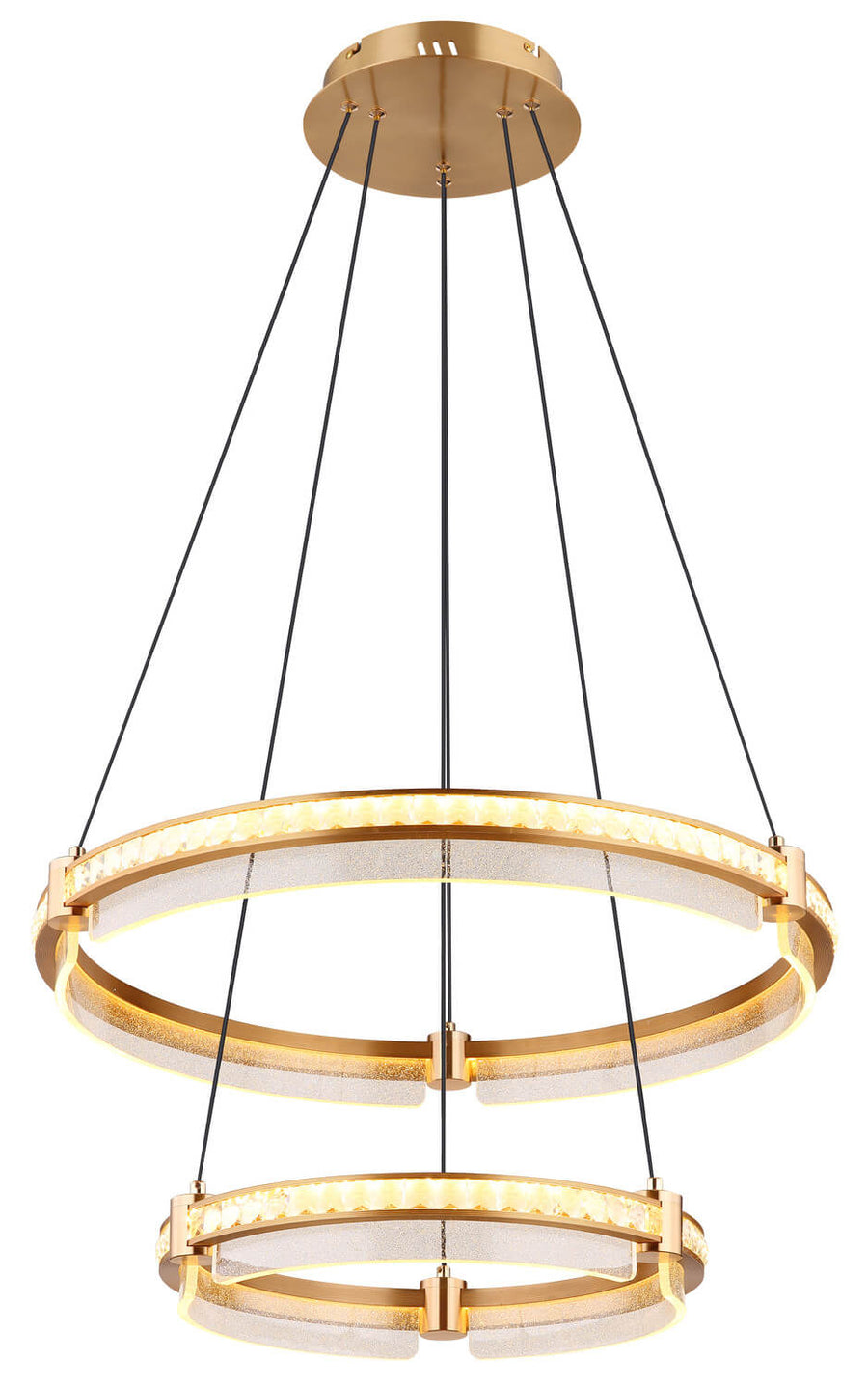 Suspension Blondie dorée