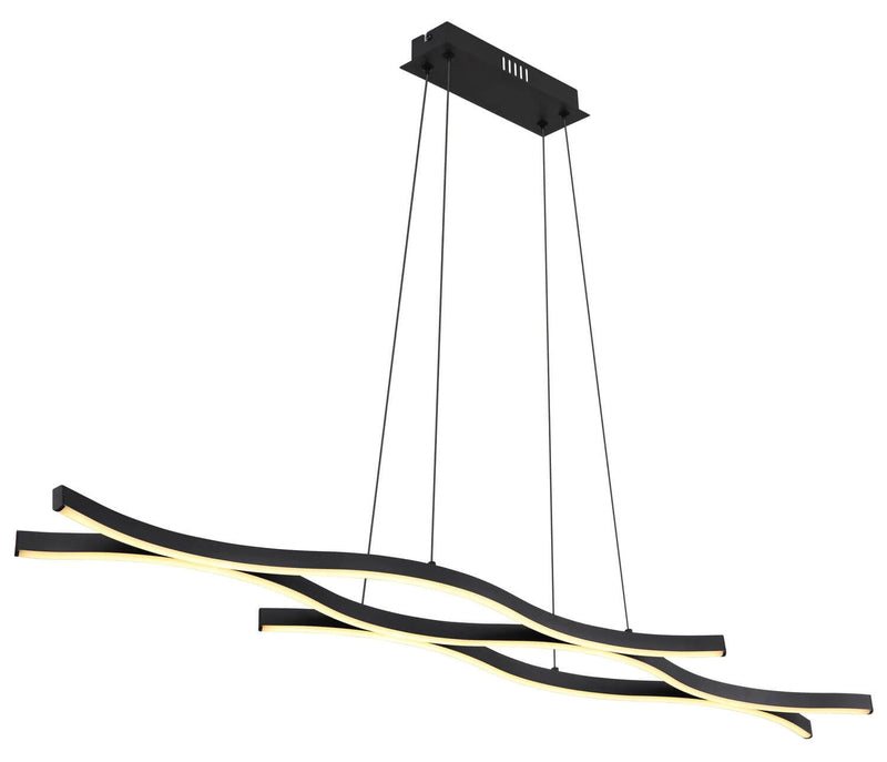 Suspension Geronimo noire mat (67206H)