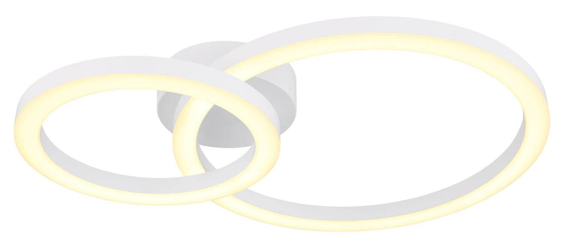 Plafonnier Adda blanc mat