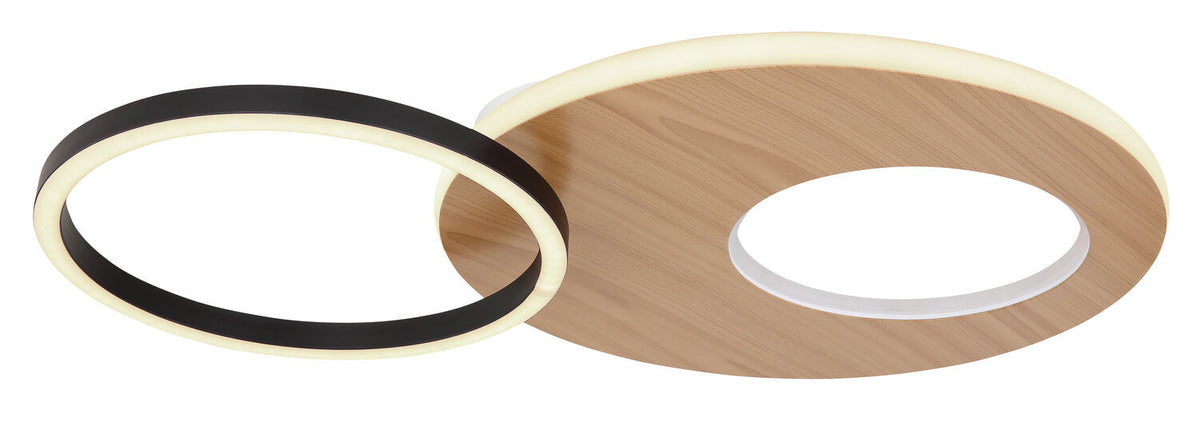 Plafonnier Forsi blanc mat