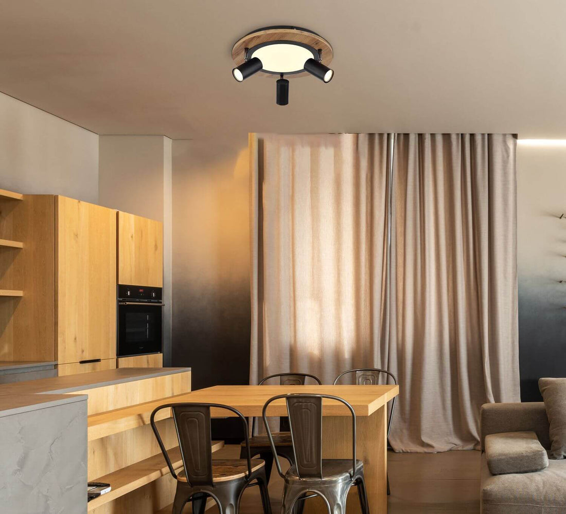 Plafonnier LED | Kassu Noir