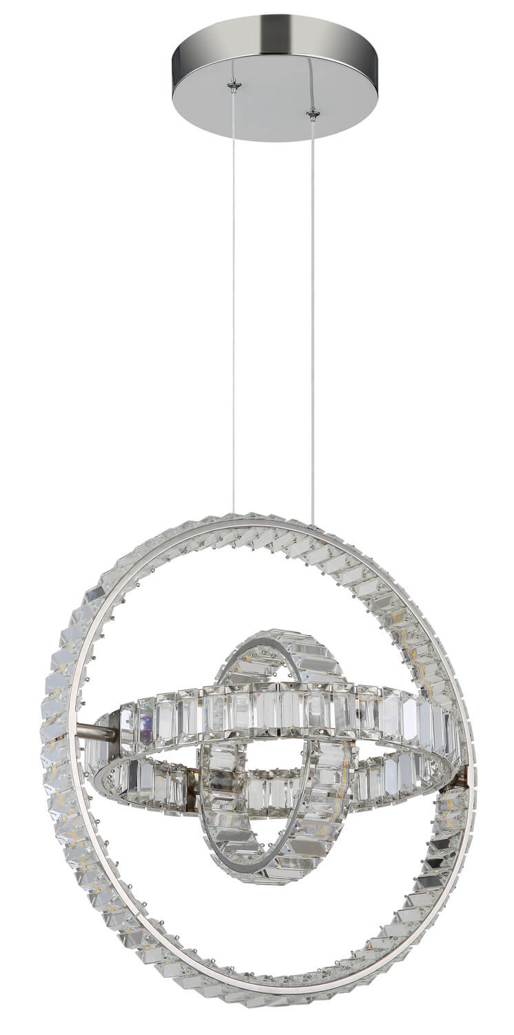 Suspension Neil chromée