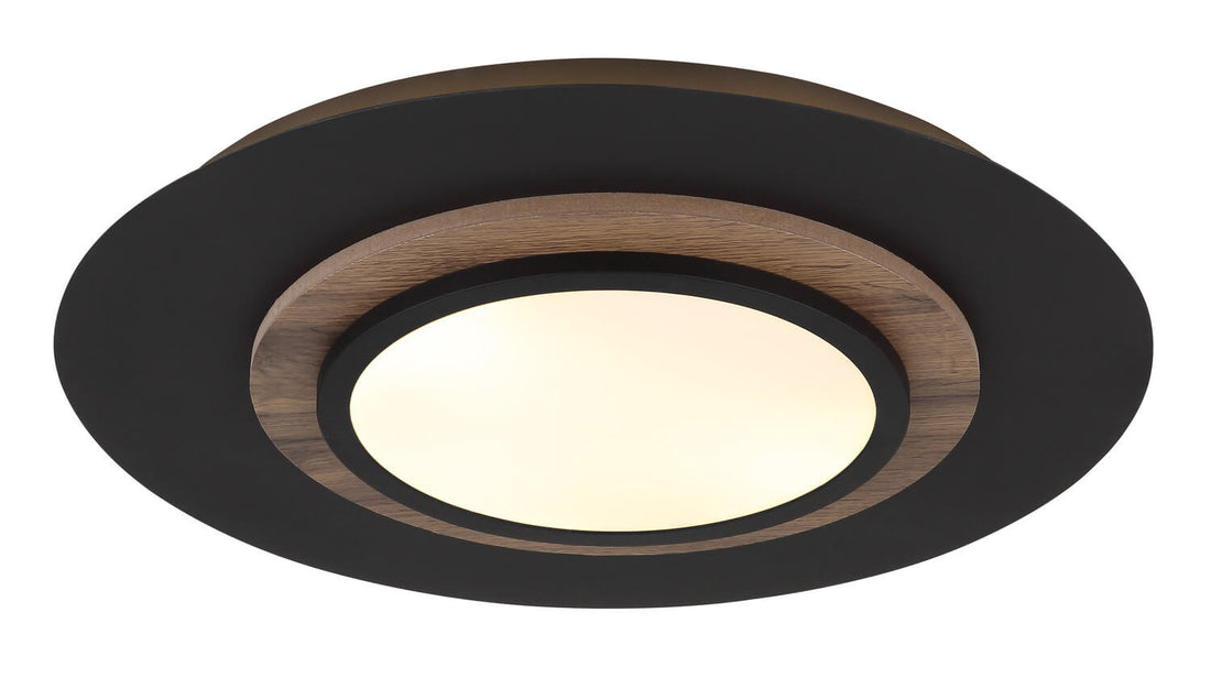 Plafonnier Kory noir mat (67352-24)