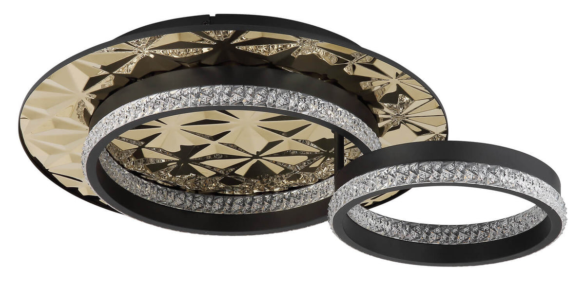 Plafonnier Della Ii noir mat (67361G)