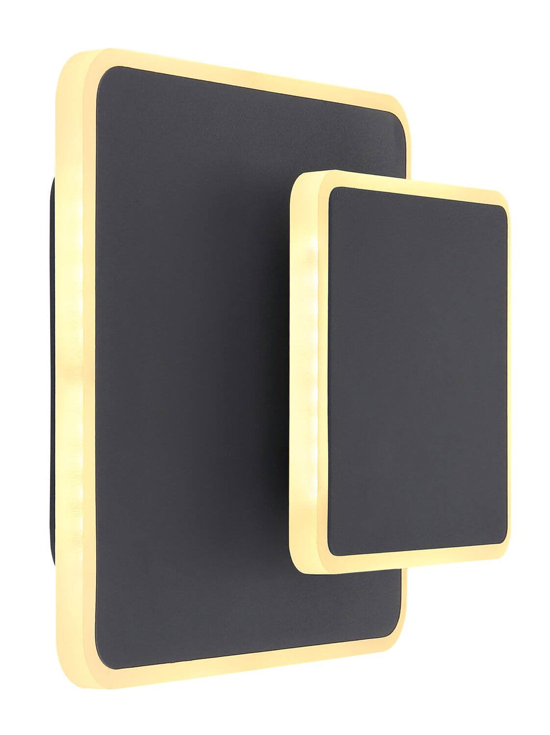 Applique murale Many noire, L 20 cm