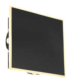 Applique murale Saidy noire mat, H 20 cm
