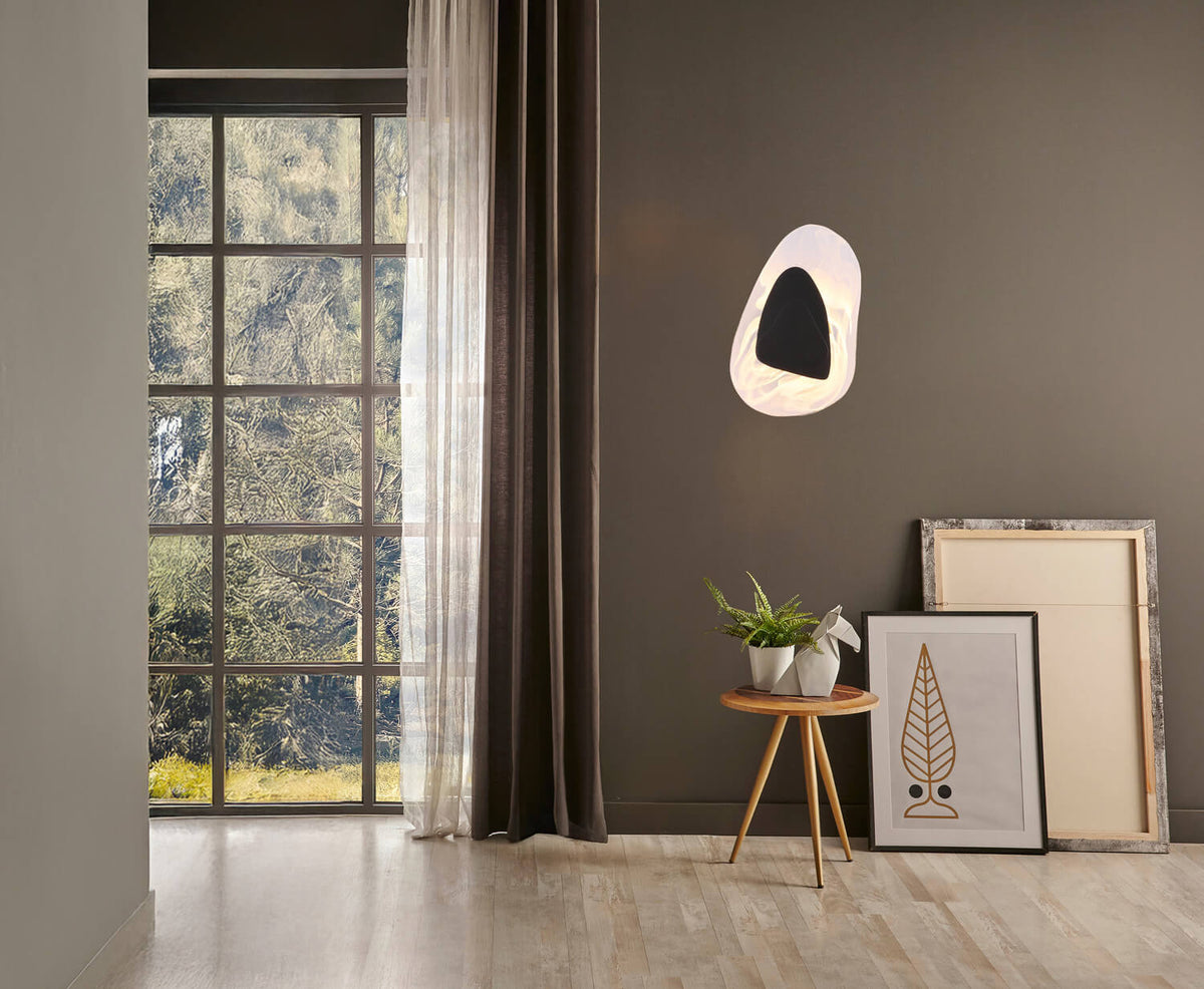 Applique murale Dorsey noire mat
