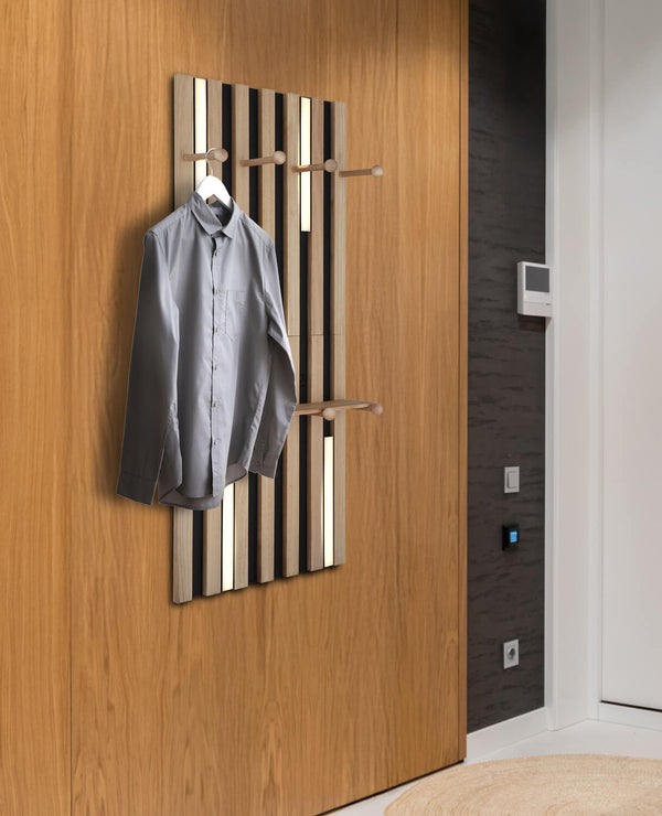 Applique murale Duane noire mat