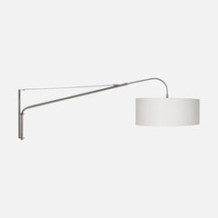 Linen wall lamp