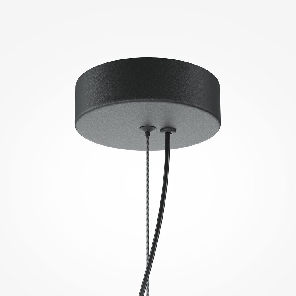 Flat Suspension luminaire noir