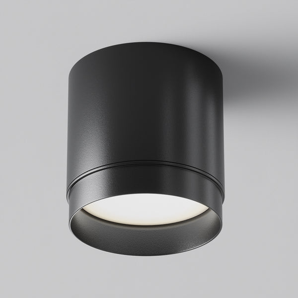 Polar black ceiling light