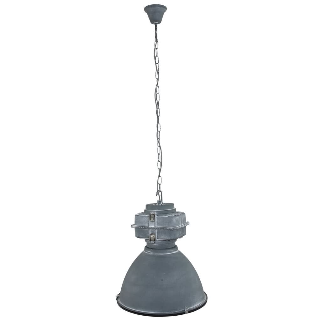 Adjustable Industrial Grey Pendant Light