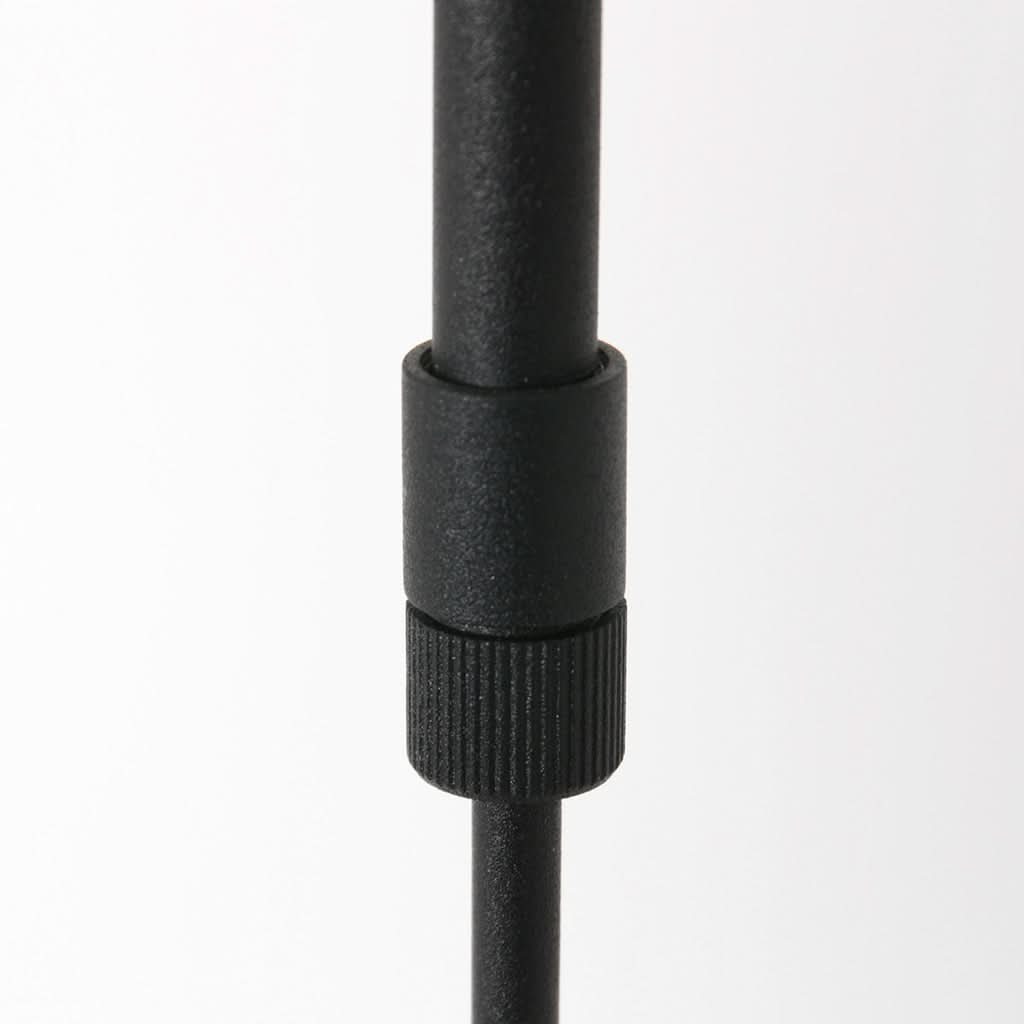 Suspension noire design Vortex 3066ZW, barre 120 cm 5 cônes LED dimmable | Designix
