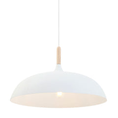 Bjorr white pendant lamp by Mexlite