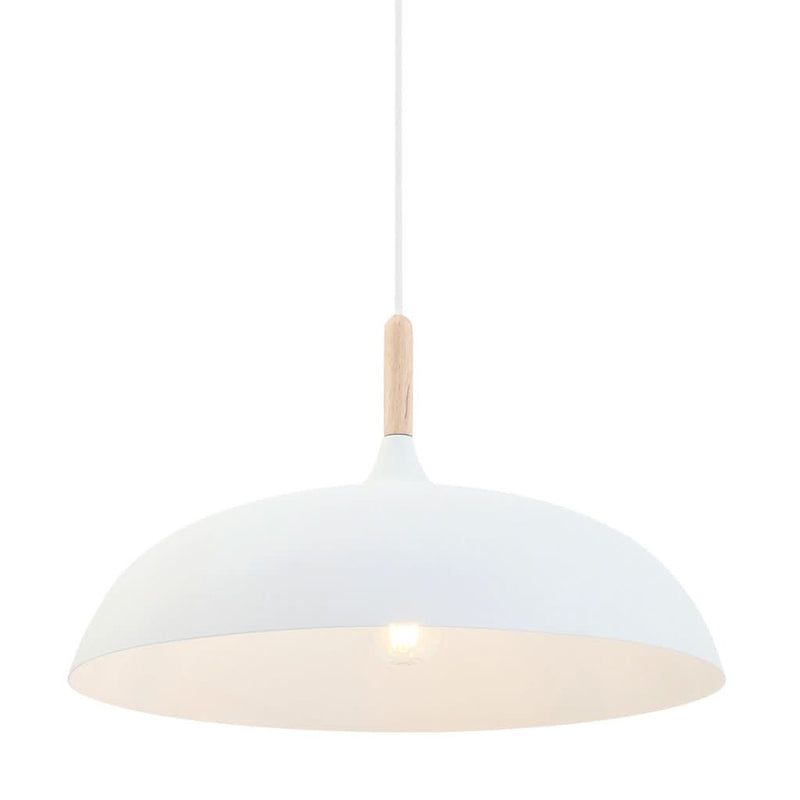 Bjorr white pendant lamp by Mexlite